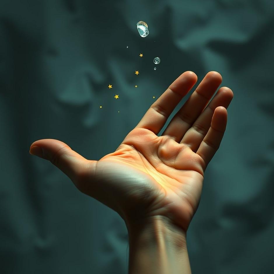 Dream : Seeing your left hand falling apart in a dream