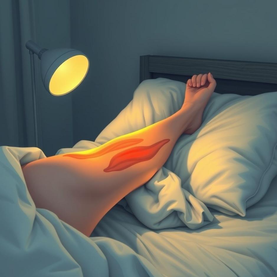 Dream : Seeing your left leg swollen in a dream