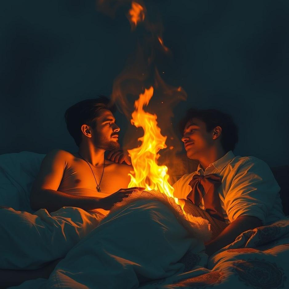 Dream : Seeing your loved one burning you in a dream