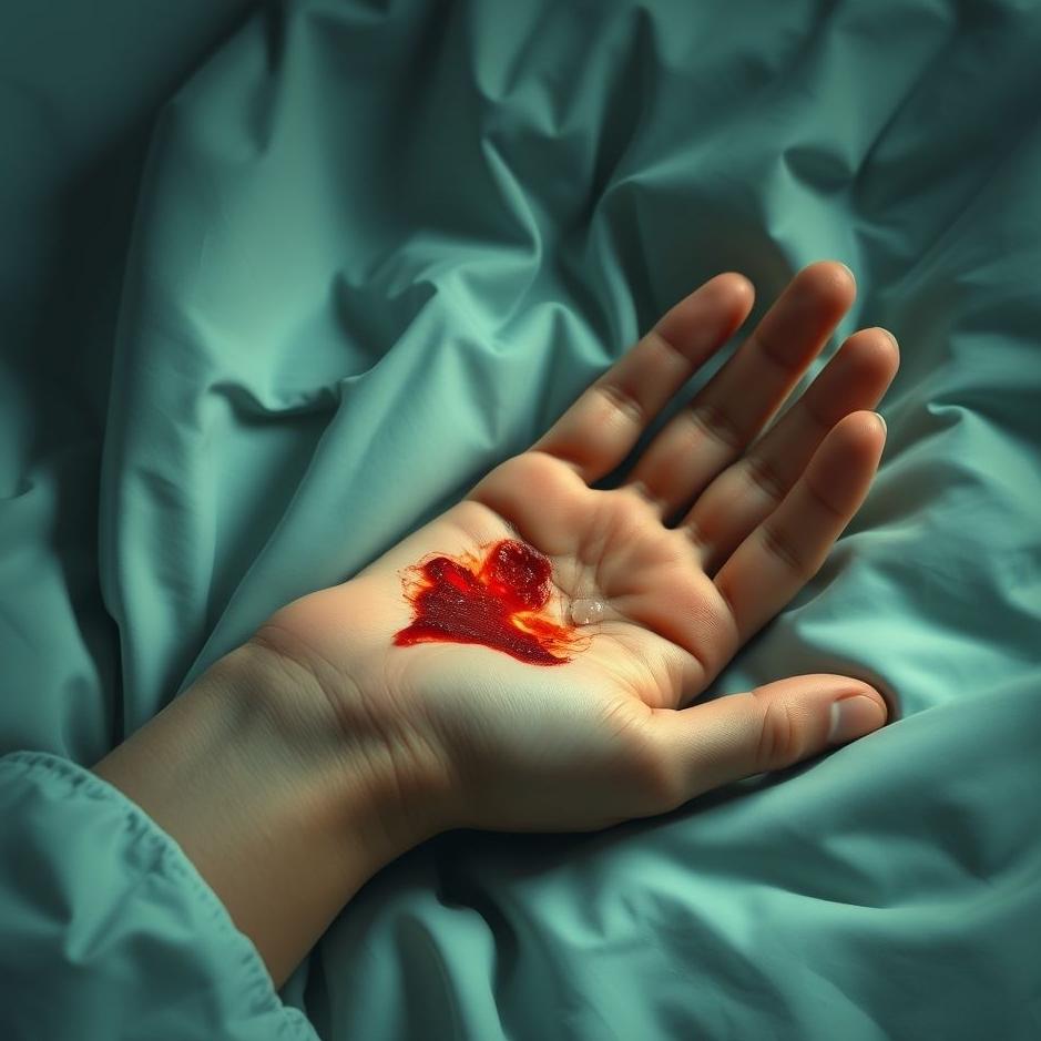 Dream : Seeing your right hand getting gangrene in your dream