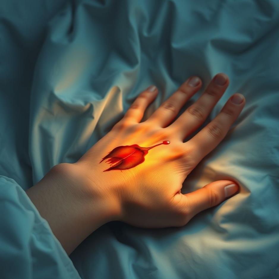 Dream : Seeing your right hand injured in a dream