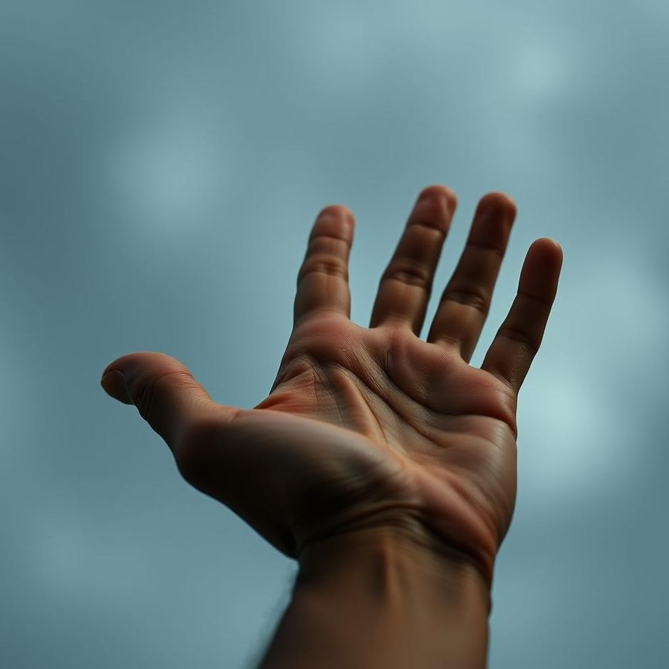 Dream : Seeing your right hand turning black in a dream