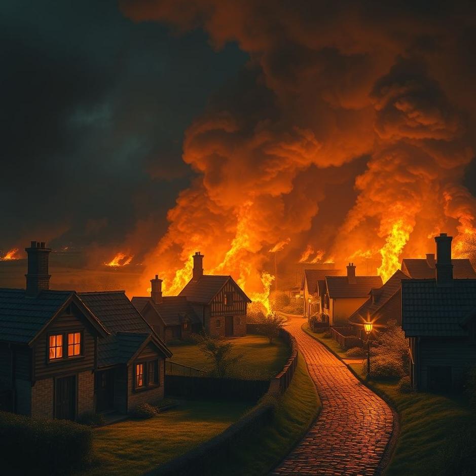 Dream : Seeing your village burning in a dream