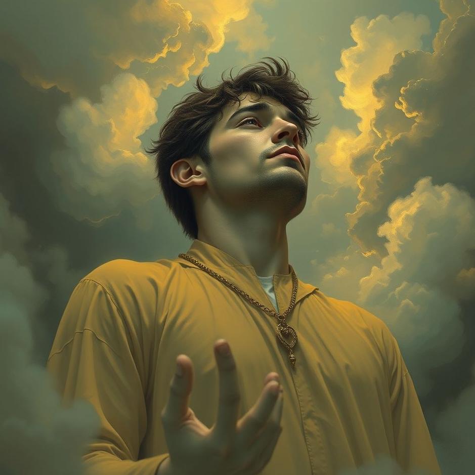 Dream : Seeking a man crying in the dream