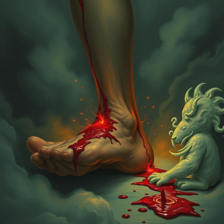 Dream : Seeking blood from the leg in the dream