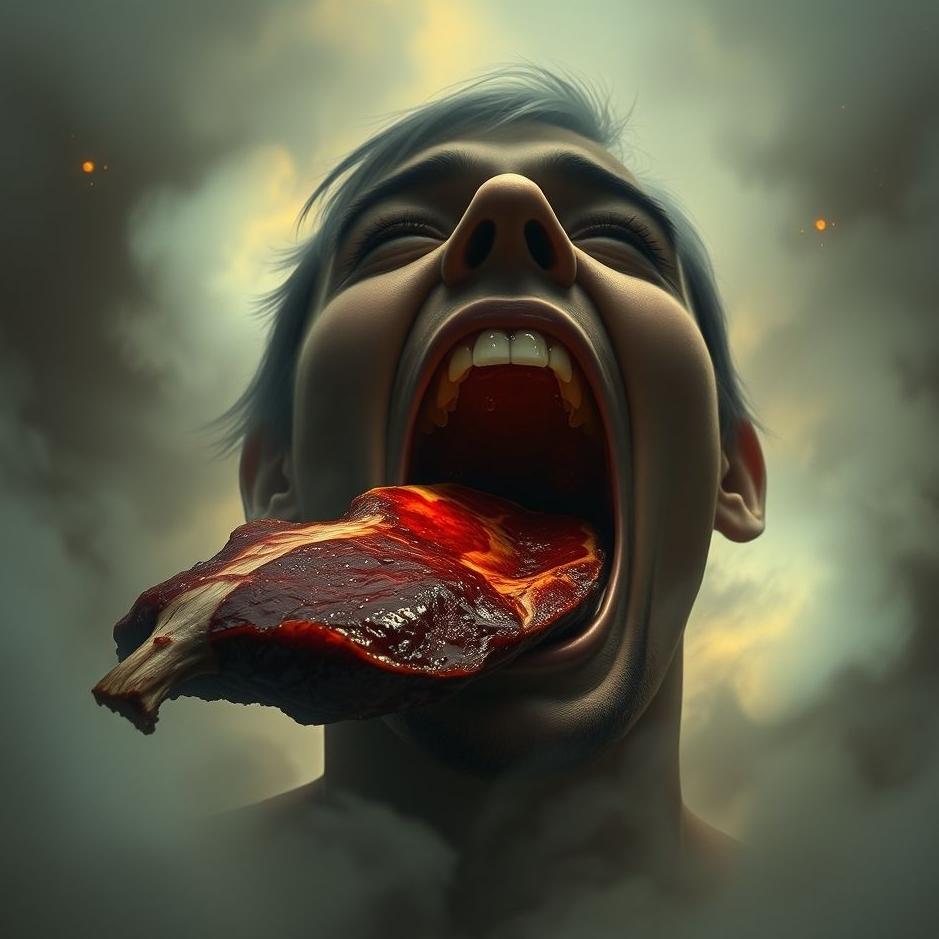 Dream Dictionary : Seeking chew meat from the mouth in the dream