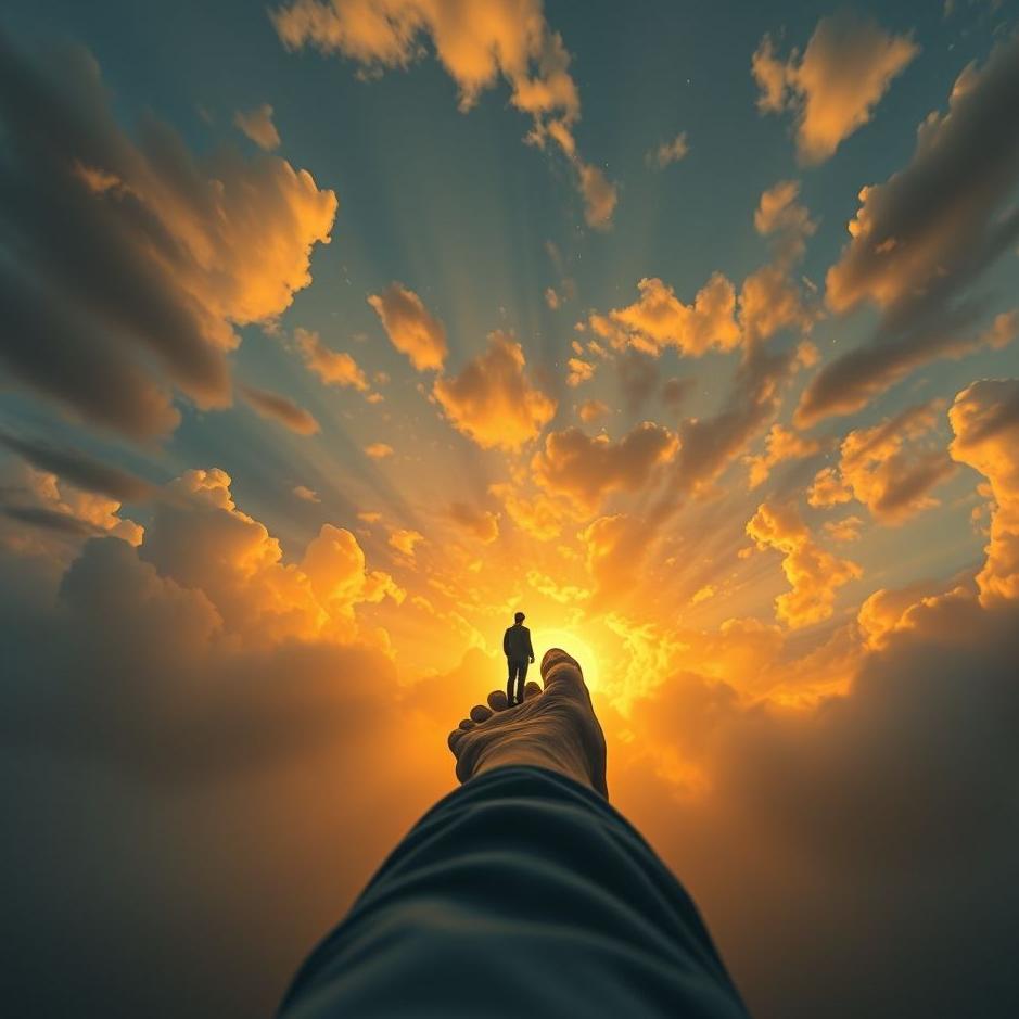 Dream : Seeking from the foot in the dream