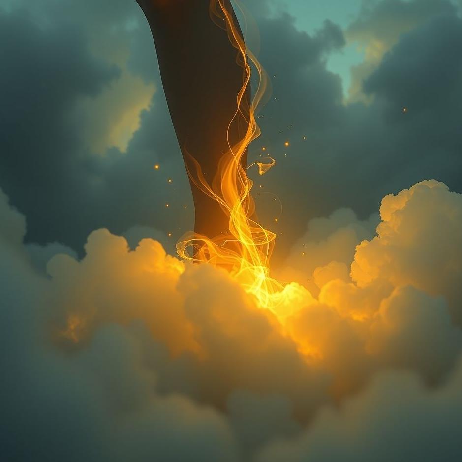 Dream : Seeking from the leg in the dream