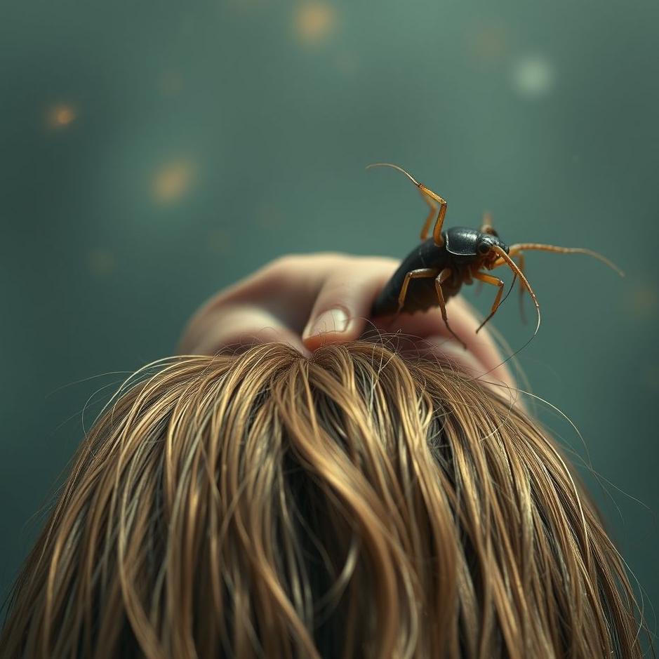 Dream : Seeking lice out of hair in a dream