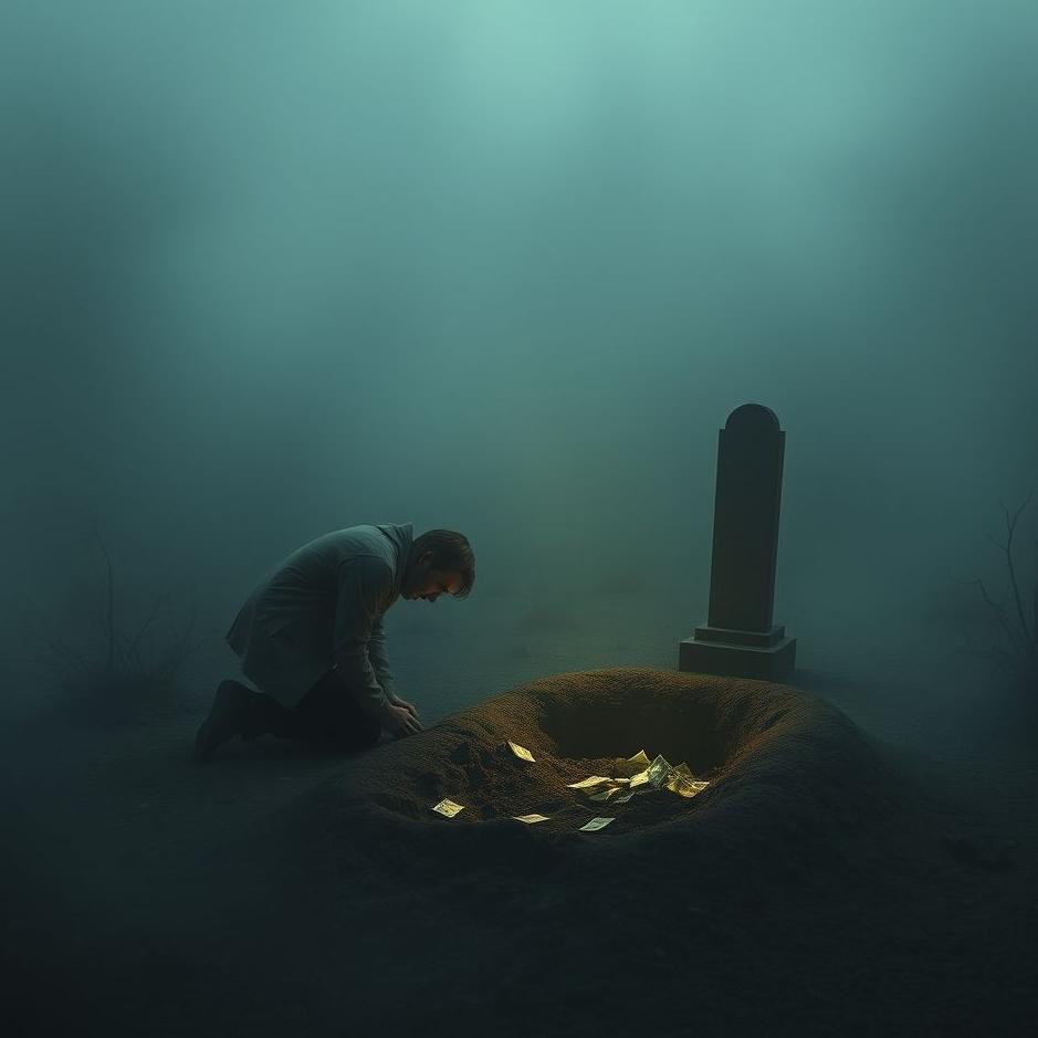 Dream : Seeking money in a grave in a dream