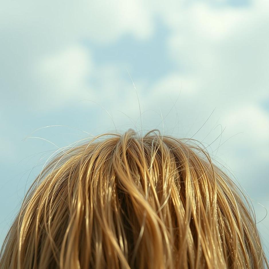 Dream : Seeking out lice from hair in a dream