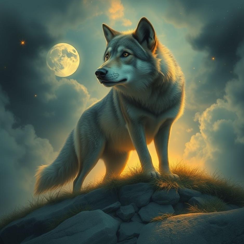 Dream Dictionary : Seeking the wolf from the feet in the dream