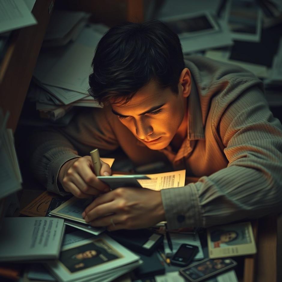 Dream : Seeking to search for an identity card in a dream