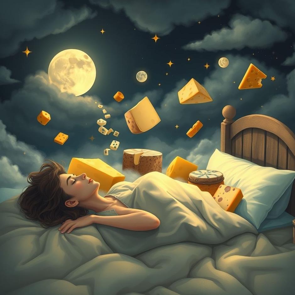 Dream : Seeking to search for cheese in a dream