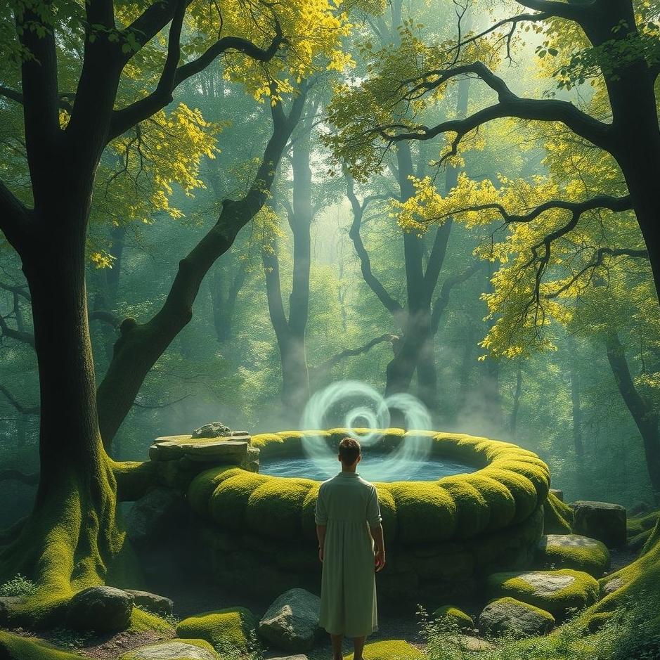 Dream : Seeking well from the back in the dream