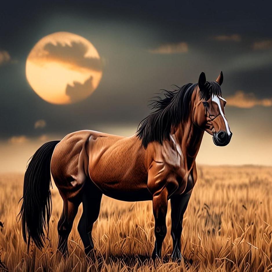 Dream : Seeking with horse in the dream