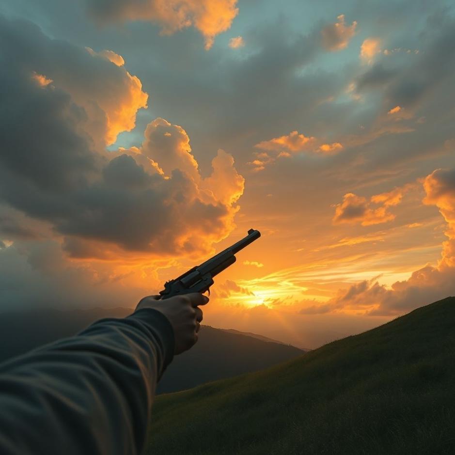 Dream : Seeking with the backgun in the dream