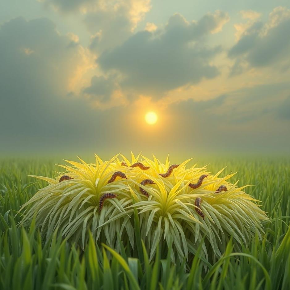 Dream : Seeking worms out of rice in a dream