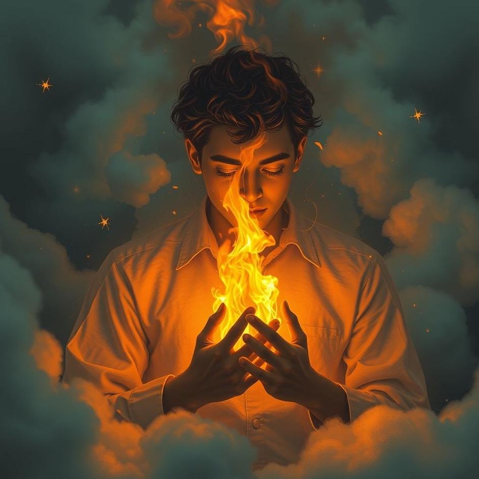 Dream : Self-burning of friend in the dream