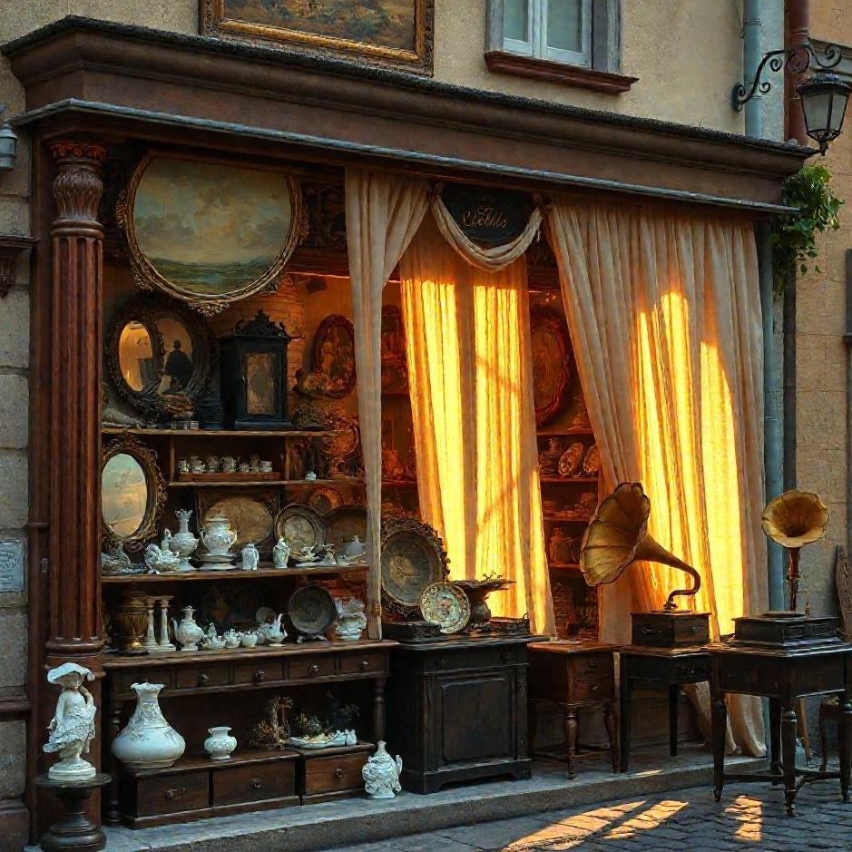 Dream : Sell antique in the dream