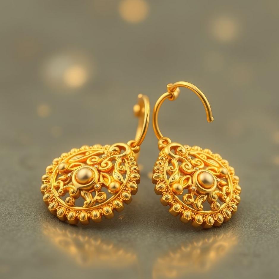 Dream : Sell gold earrings in the dream