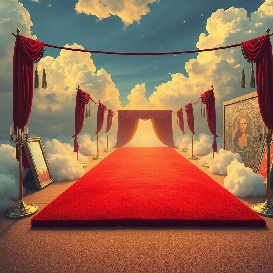 Dream : Selling a red carpet in a dream