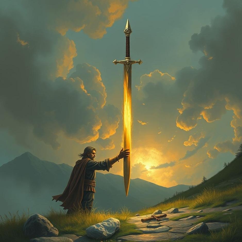 Dream : Selling a sword in a dream