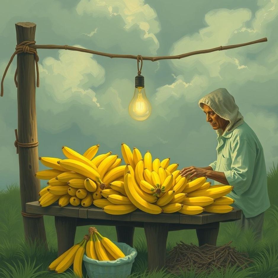 Dream : Selling bananas in a dream