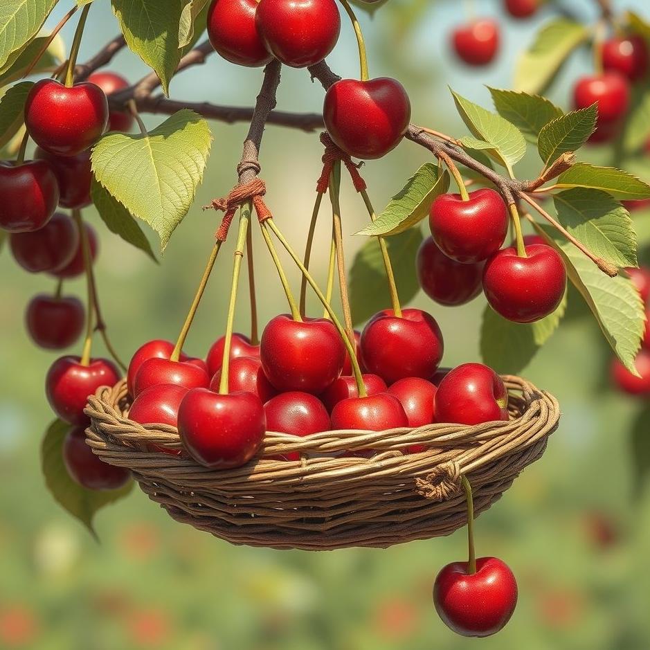 Dream : Selling cherries in a dream