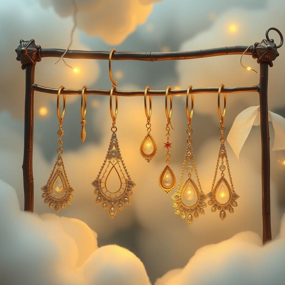 Dream : Selling earrings in a dream