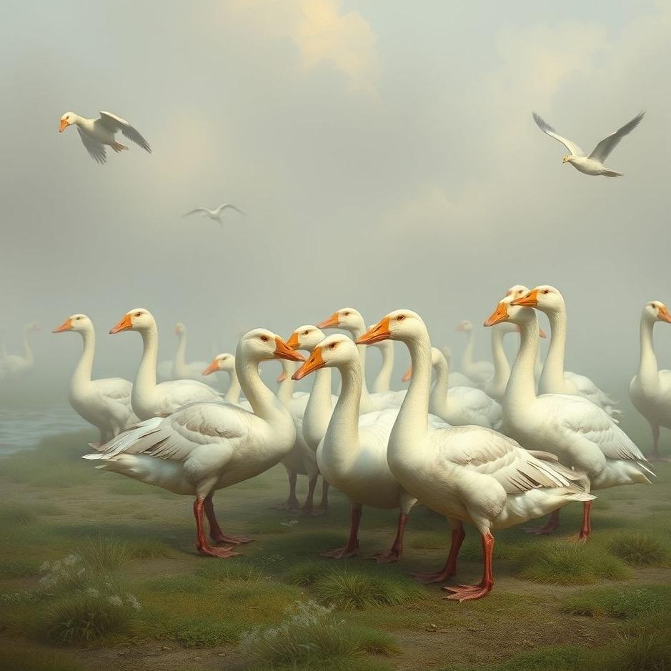 Dream : Selling geese in a dream