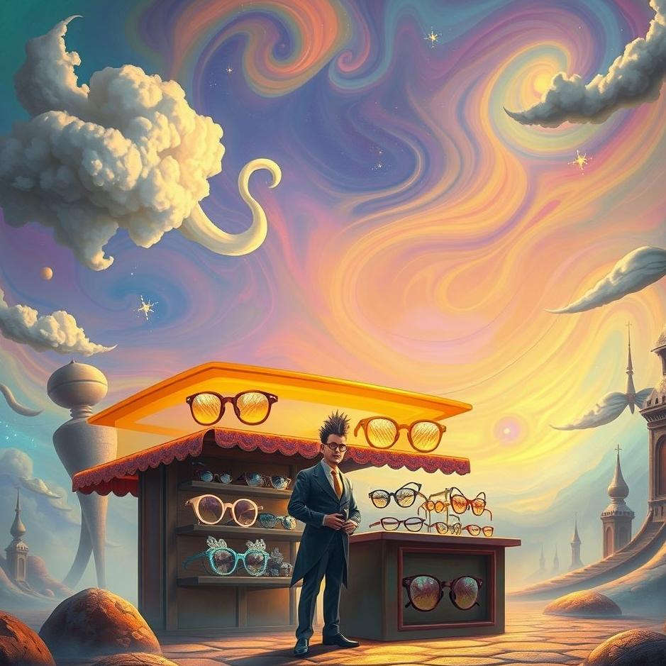 Dream : Selling glasses in a dream