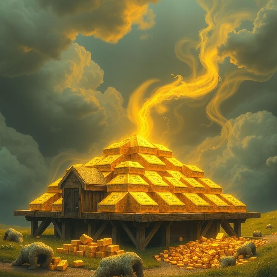 Dream : Selling gold bullion in a dream