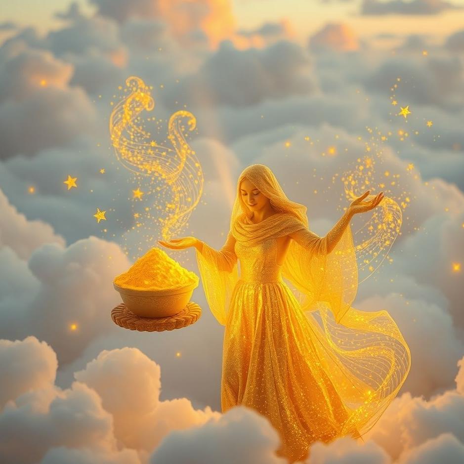 Dream : Selling gold powder in dream