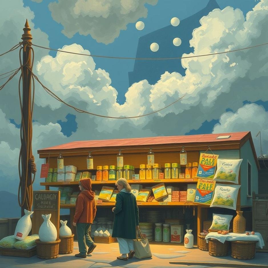 Dream : Selling goods in a dream