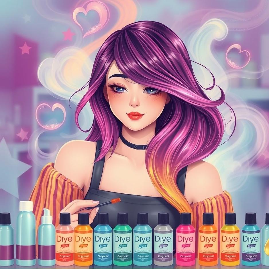 Dream : Selling hair dye in a dream
