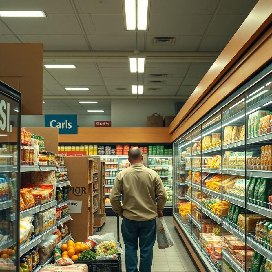 Dream : Selling in the grocery store in a dream