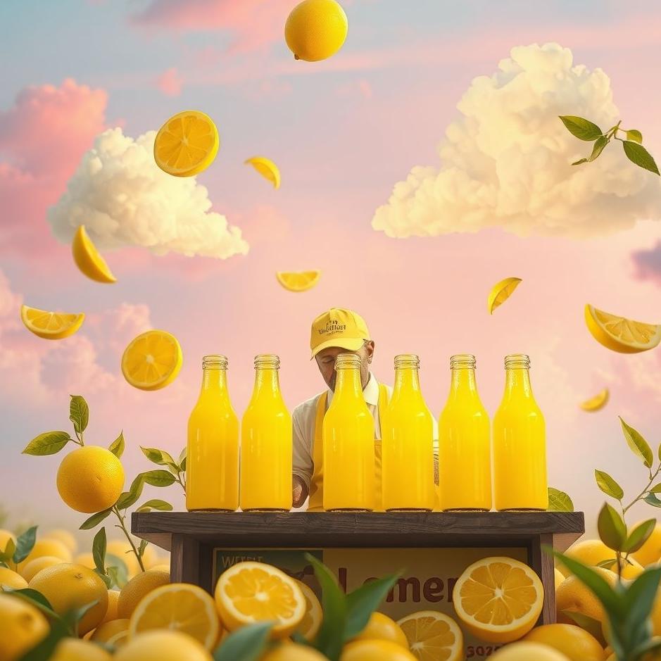 Dream : Selling lemon juice in a dream