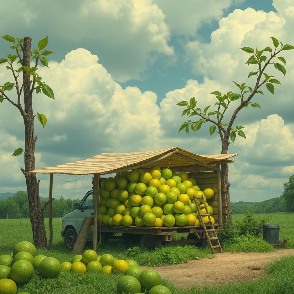 Dream : Selling lime in a dream
