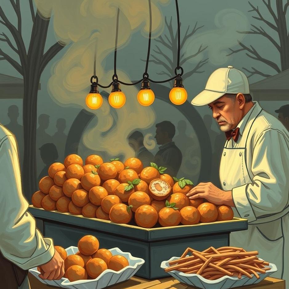 Dream : Selling meatballs in a dream