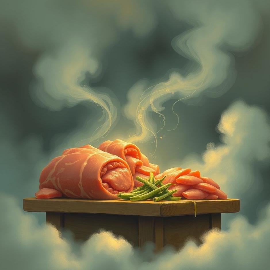 Dream : Selling minced meat in a dream