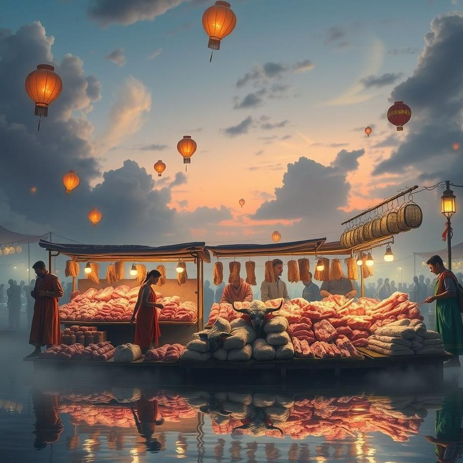 Dream : Selling mutton in a dream