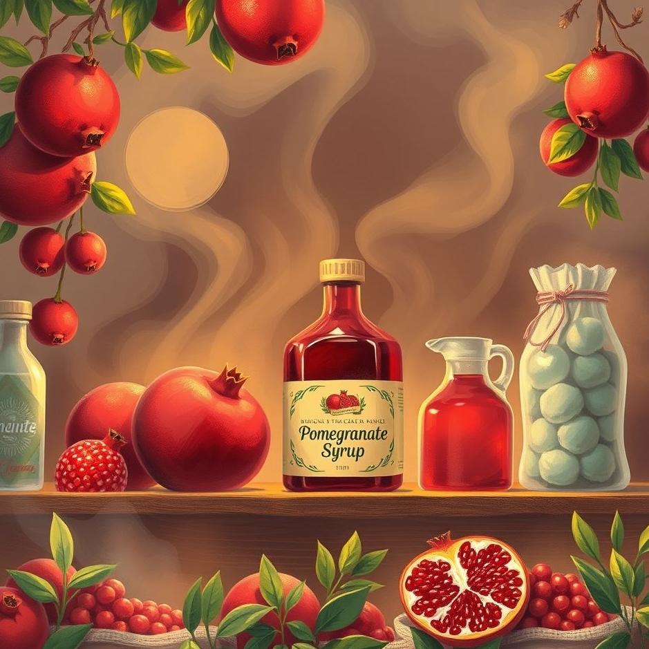 Dream : Selling pomegranate syrup in a dream