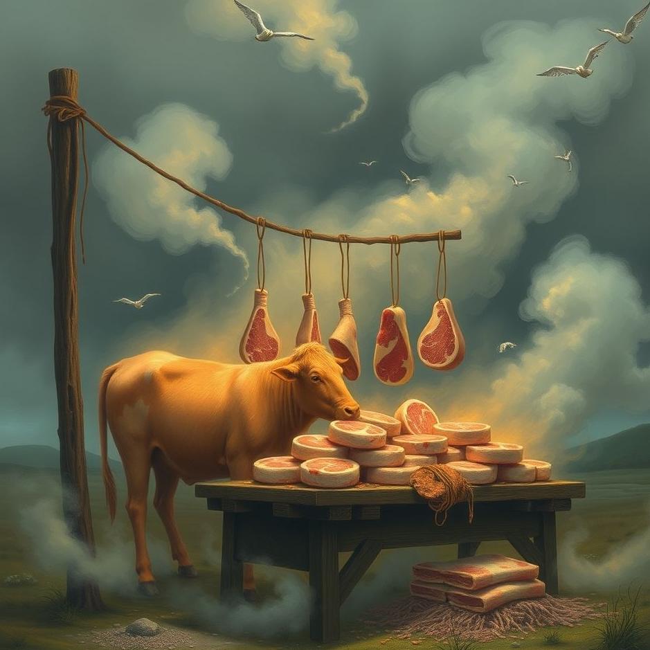 Dream : Selling red meat in a dream