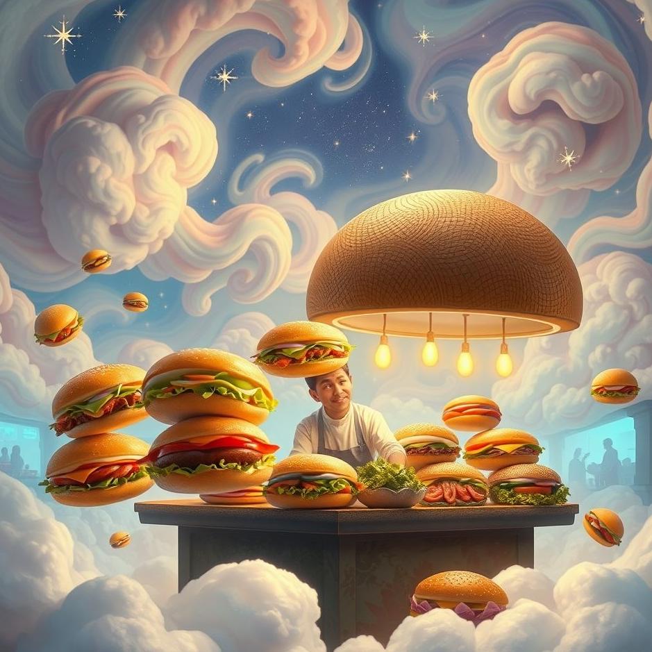 Dream : Selling sandwiches in a dream