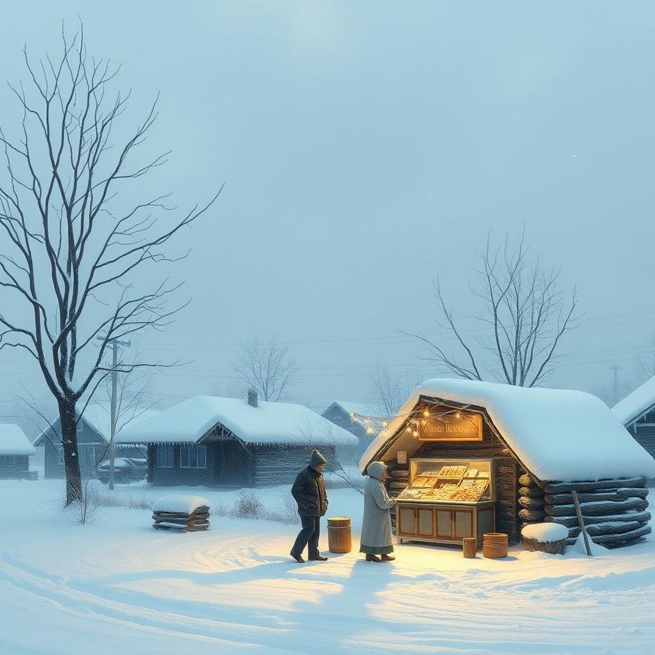 Dream : Selling snow in a dream