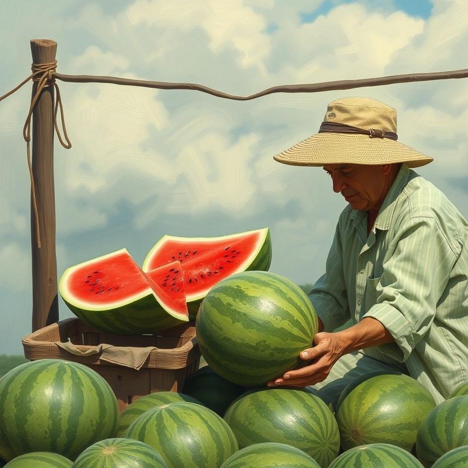 Dream : Selling watermelon in a dream