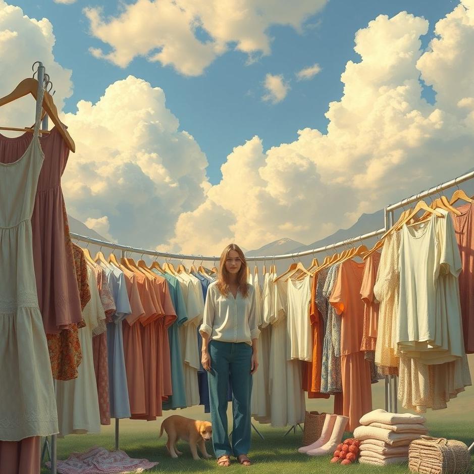 Dream : Selling your clothes in a dream