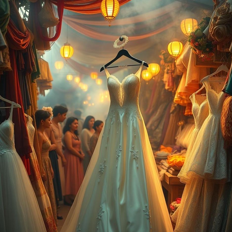 Dream : Selling your wedding dress in a dream
