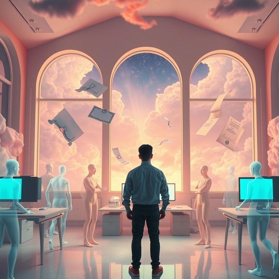 Dream : Selling your workplace in a dream